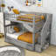 Lit superposé simple au-dessus de simple avec lit gigogne Wyncliff par Harriet Bee-1754943901