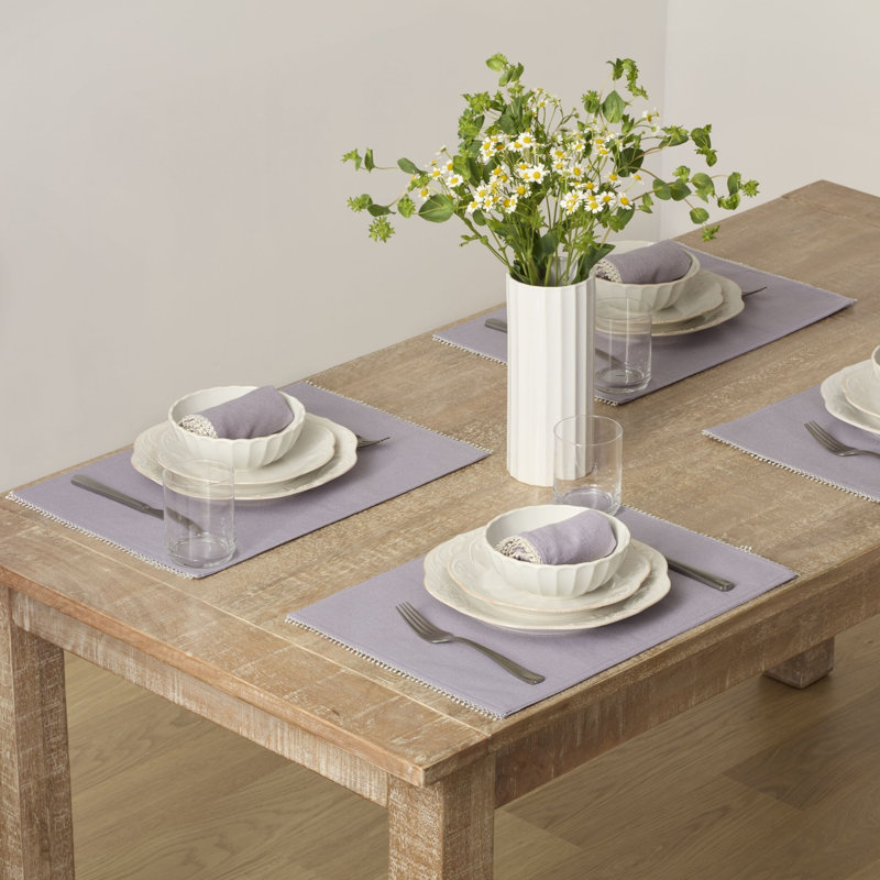 Napperons 13 po x 19 po Lenox French Perle, Violet