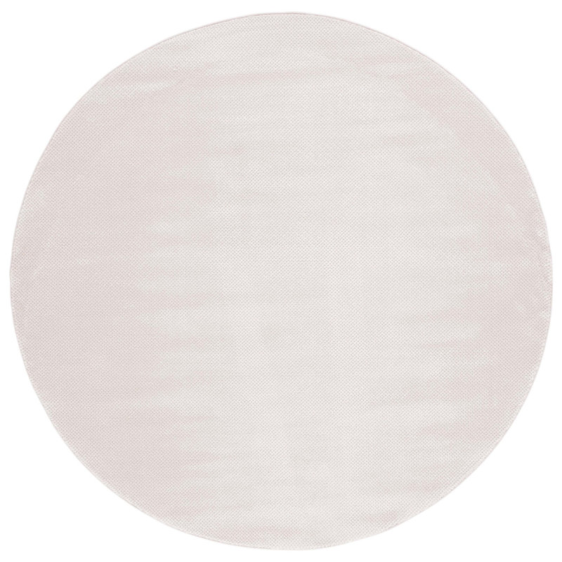 Berkely Performance Solid Color Rug, Round 6'7"