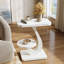 Tray Top Pedestal Side Table Set