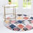 Victorville Abstract Biscotti Multi Area Rug-2073669438