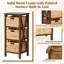 Blodwyn Metal Bedside Table-1875595395