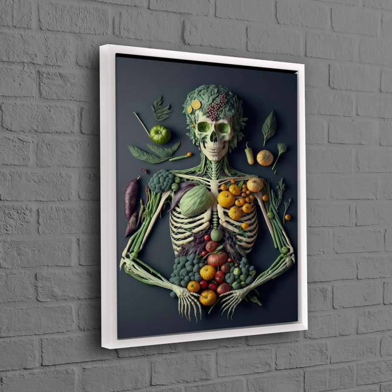 1 Piece Wall Art on Canvas, 35 cm H x 25 cm W, Framed Print without Mat, White