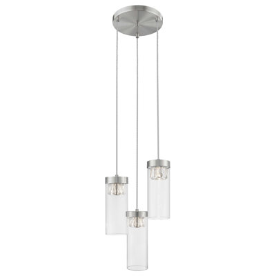 Raunds 3 - Light Cluster Cylinder Pendant