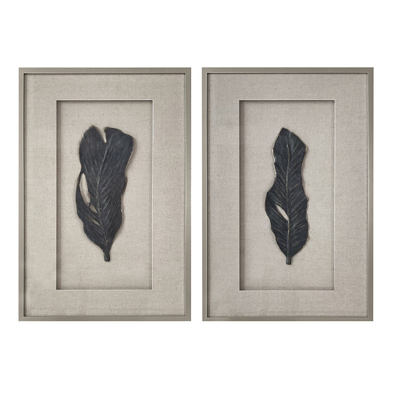Shadows of Autumn, ensemble de 2 reproductions d'art encadrées