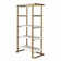 Camila 55.51" H x 30" W Metal Etagere Bookcase
