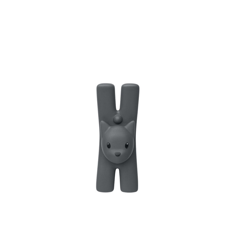 Lampo Plastic Clip, Black