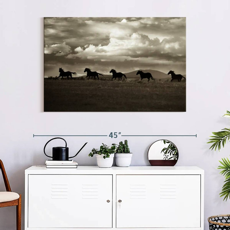 Brampt Racing The Clouds, 26" H x 39" W