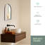 Mood Premium Arch Bathroom Mirror Framed Wall Mounted, Recessed Arched Frame Modern & Stylish-60280012-60280010