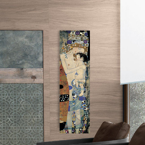Gustav Klimt - Print on Wood, 100cm H x 30cm W