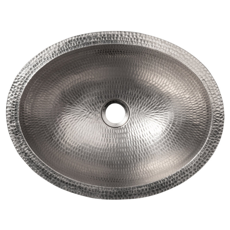 Premier Copper Products BSP5_LO17FEN-P Bathroom Sink And Drain Package