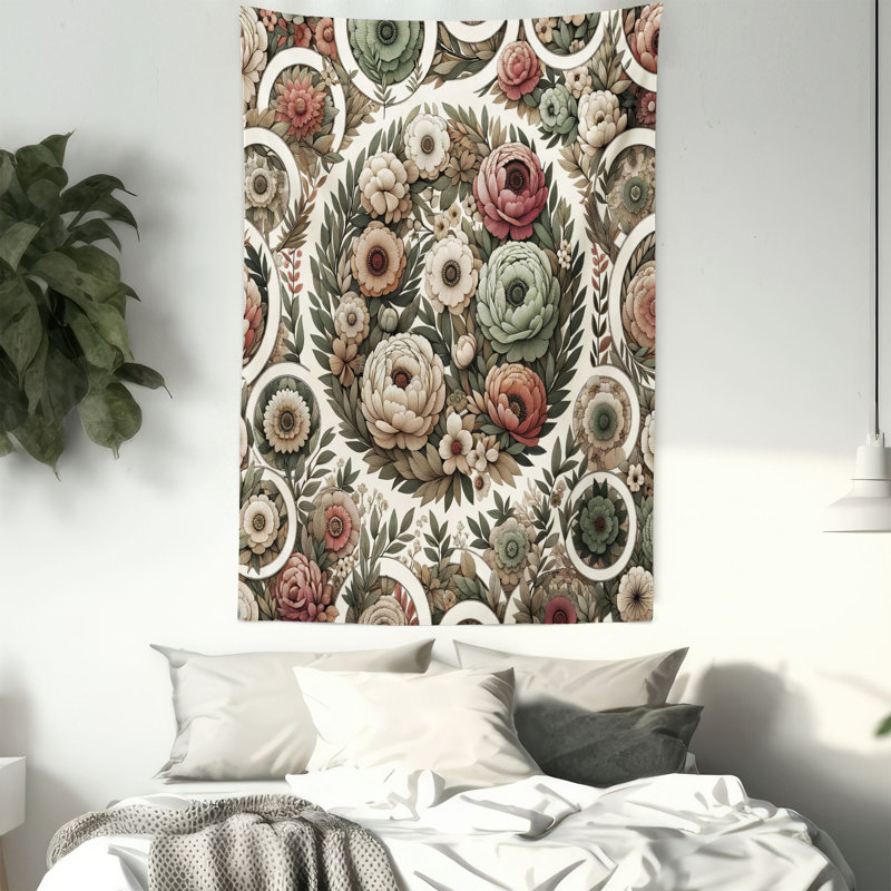 Tapisserie en polyester, H 80 po x l 60 po