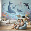 Murale de baleines sous l'eau-548113397-548113395