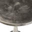 Golbez 25" Tall Aluminum Sidetable, Antique Brass