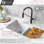 Modern Single Handle Kitchen Faucet-70932378