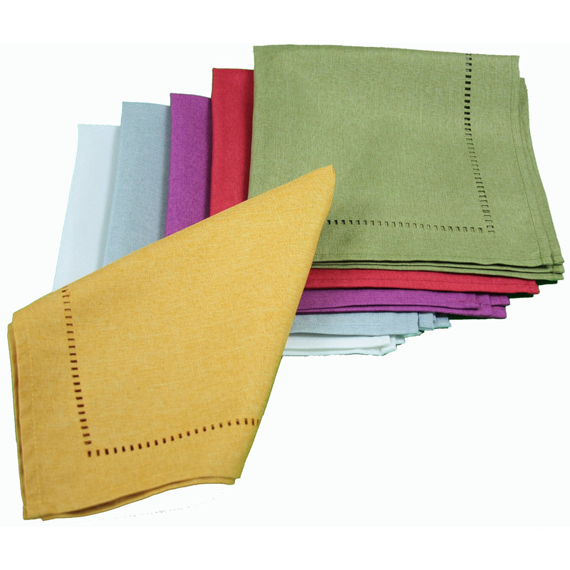 Evanston Polyester Napkin, Ventian Red