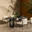 Obito Dining Table-Obsidian Concrete