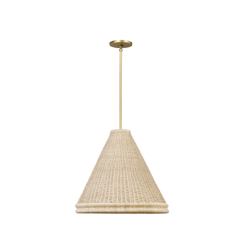 Riata 1 - Light Pendant, 11.25" H x 12" W x 12" D