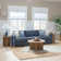 Flex Square Arm Modular Sofa with Reversible Cushions