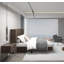 Ensemble de chambre avec lit plateforme 2 pièces-87378507-87378505