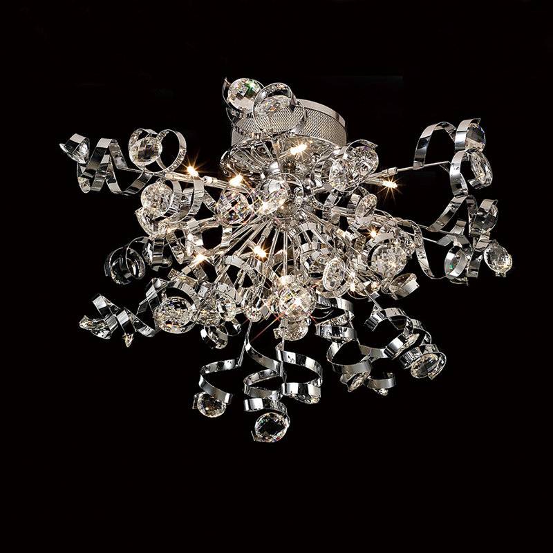 Ludwig Semi Flush Mount, 15 Light