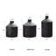 Vase en bois noir-260856087