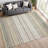 Machine Washable Indoor/Outdoor Chantille ACN2823 Stripes Rug-686625703-686625688