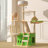 6 Tiers Cat Tree with Condons,Perch,Scratching Posts