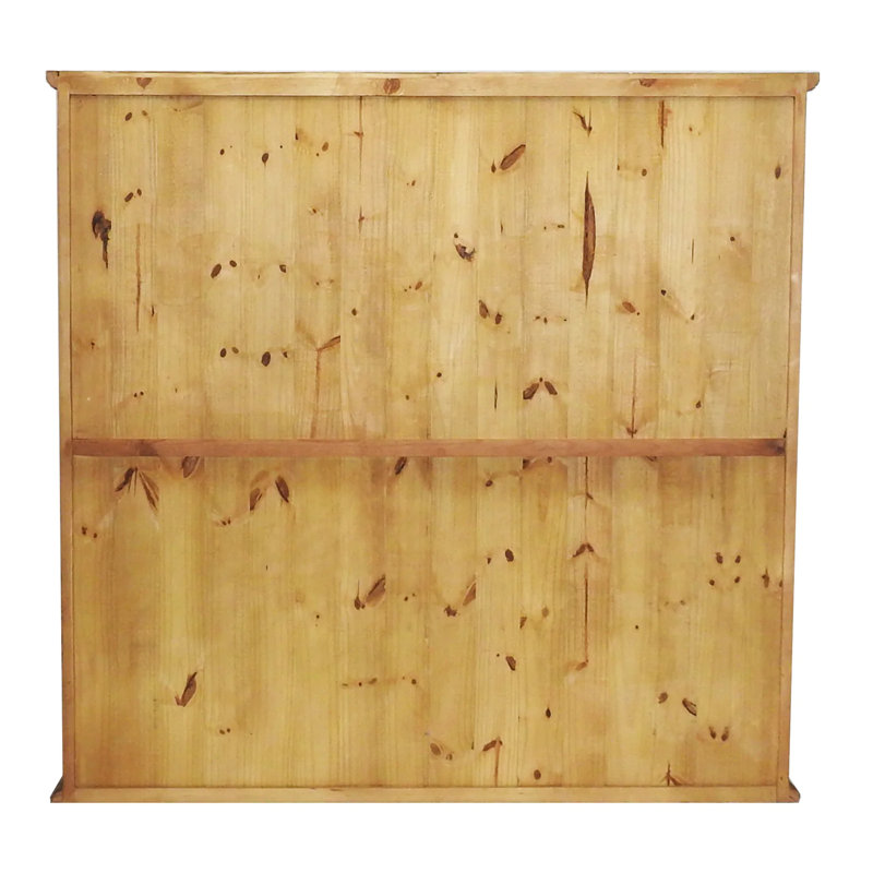 Bibliothèque standard en bois massif H 74 "x l 77,5" Dirkje