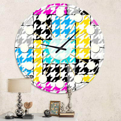 Horloge murale classique Mid-Century