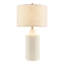 Lampe de table 17,75 en céramique blanche-659439248