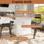 Extendable Dining Table With Storage Levels-1050782053
