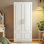 Armoire 71 "de haut, garde-robe 2 portes suspendue à un rangement