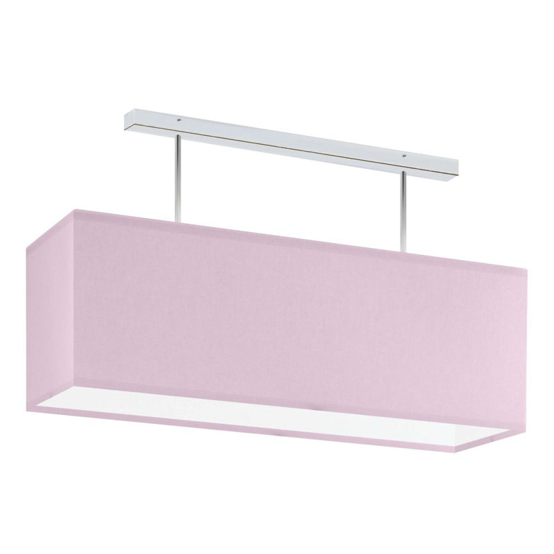 Decoda 2 - Light Kitchen Island Pendant, Pink, Chrome