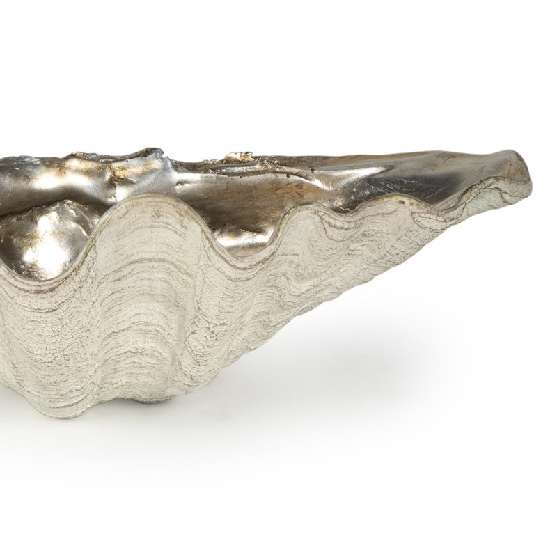 Petit bol de palourdes (feuille d'argent ambrée)