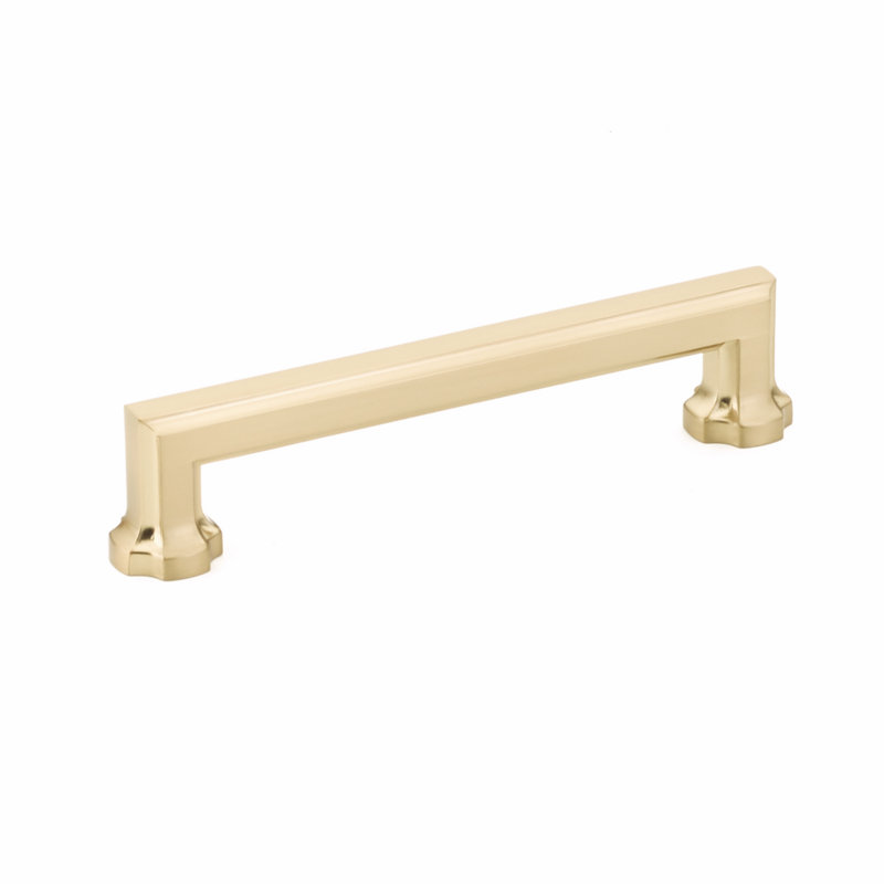 Empire Bar/Handle Pull, 6", Signature Satin Brass