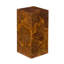 Teak Chunk Square Pedestal Plant Stand-49609718