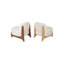 Ryoichi Kishis Lounge en blanc Boucle