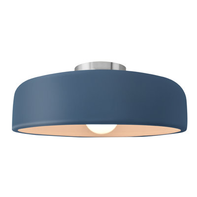 Radiance Ceramic Semi Flush Mount