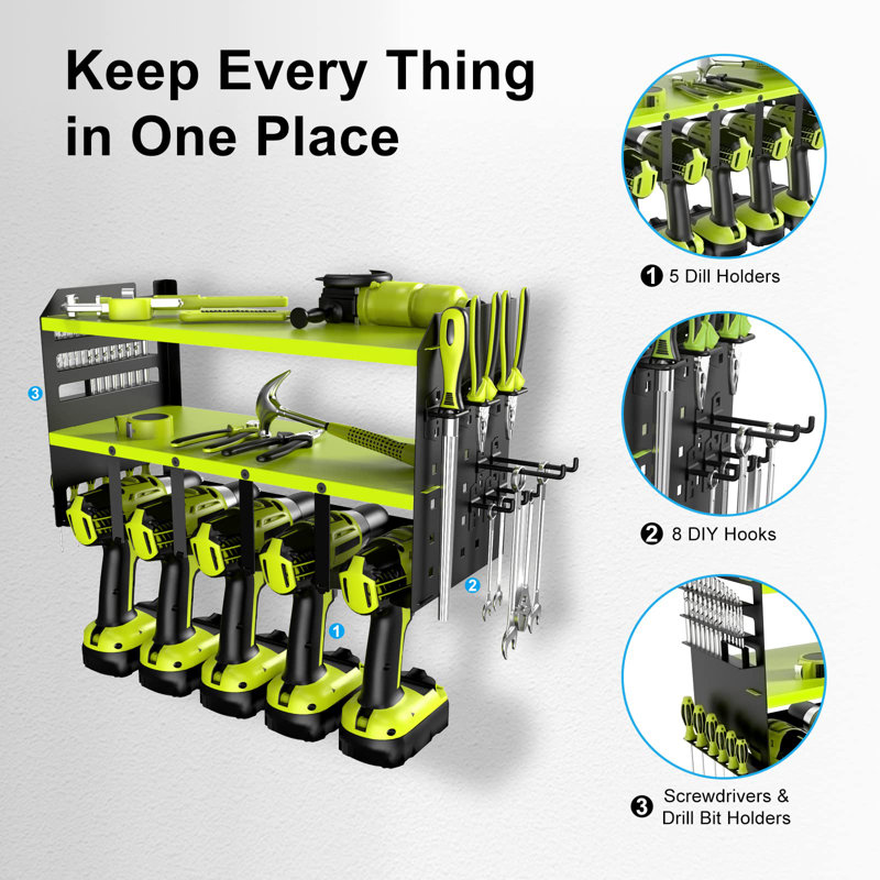 Power Tool Organizer And Storage
