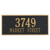 Hartford 2-Line Wall Address Plaque