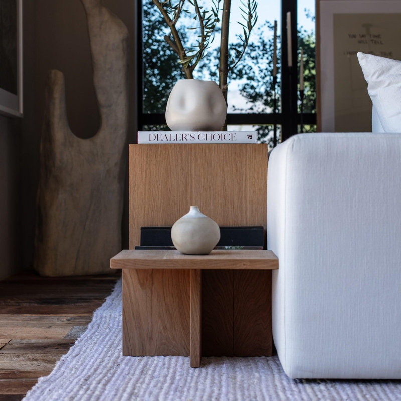 Valley Side Table, White Oak