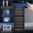 Large Wine Refrigerator - 27 Inch Built-In or Freestanding, 155 Bottle Capacity, Double-Layer Tempered Glass Door, Safety Lock, and Single Zone Design for Wine & Champagne.