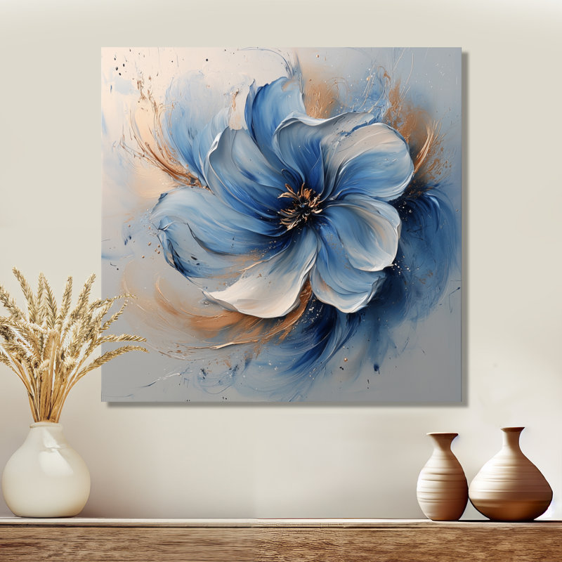 «White Velvet», «Chrysanthemums» par Ink River VI, H 29,5 po x l 29,5 po