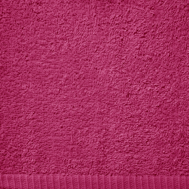 Quick Dry Cotton Towel, Hot Pink