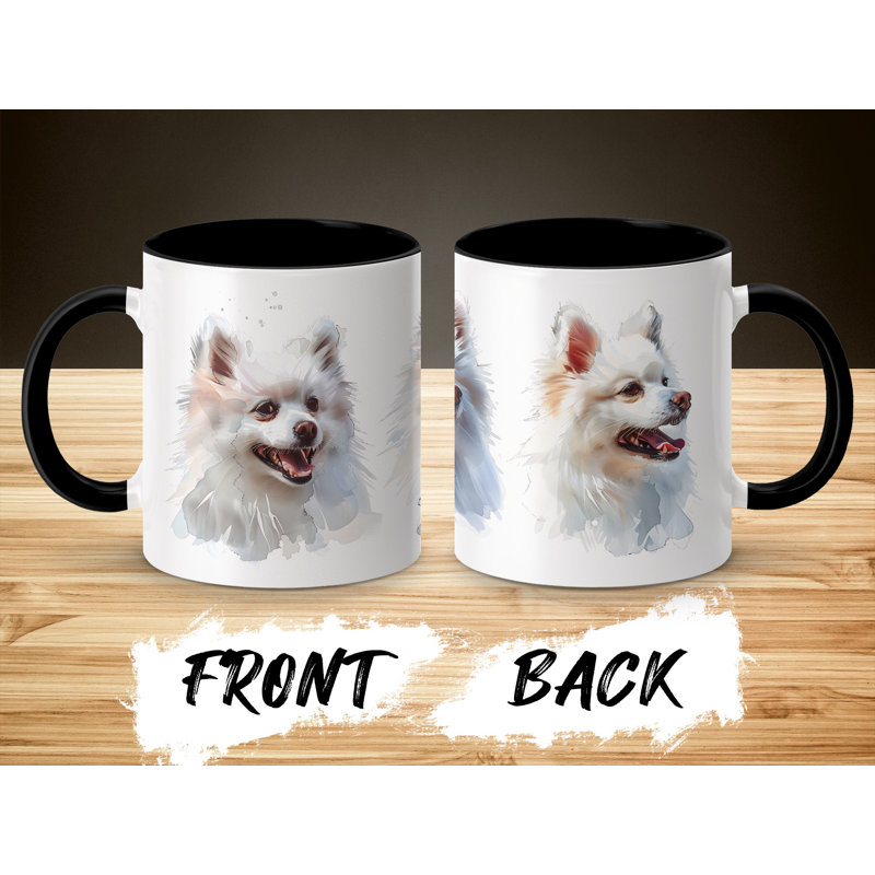 Ceramic Coffee Mug, Black, 3
