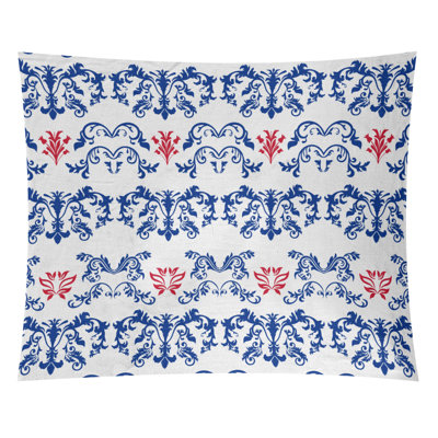 Tapisserie baroque en microfibre New England Football