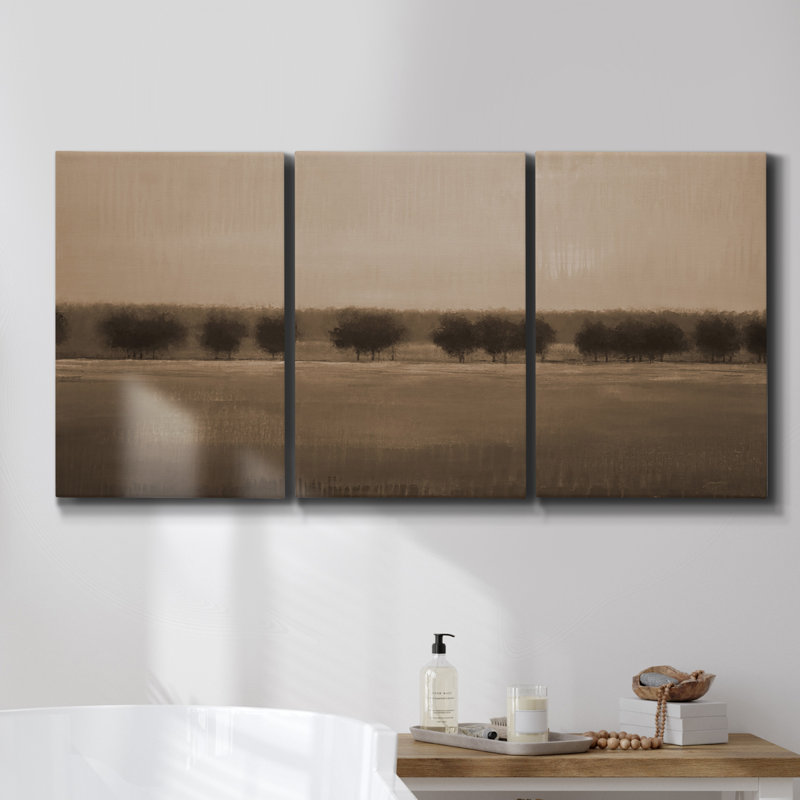 " Vermillion Ascent " 3 - Pieces