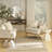 Nourison Washable Charm 5' x 7' Beige Ivory Modern Indoor Rug-117586672