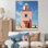 «Pink Summer House On Miami Beach», reproduction sur toile